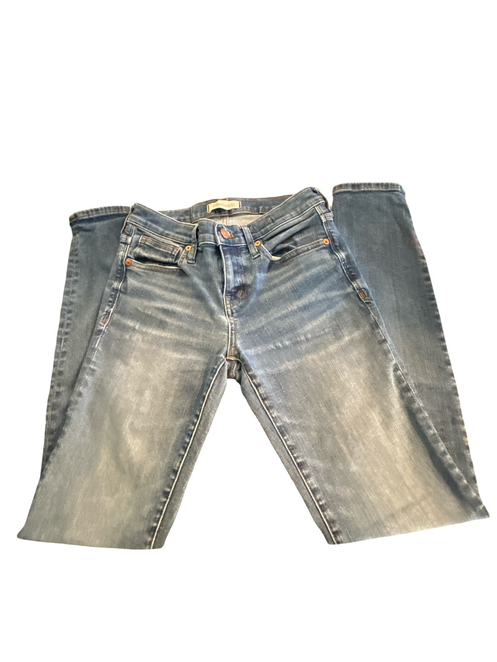 Madewell 8" Skinny Jeans in Mid Wash - Size 26